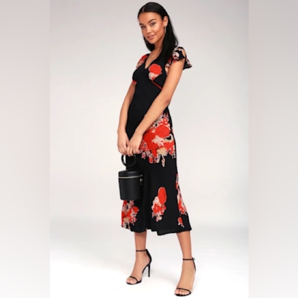 Obey Dead Garden Maxi Dress
